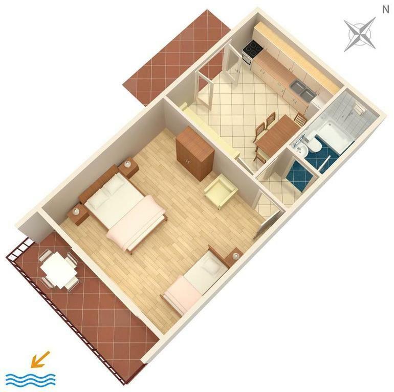 Apartmani Ujdur Omiš Eksteriør bilde